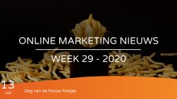 Online marketing nieuws week 29