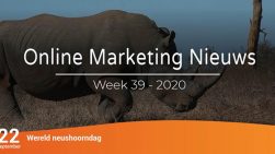Online marketing nieuws week 39 2020