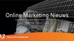 Online marketing nieuws week 15