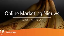 Online marketing nieuws week 16