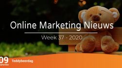 Online marketing nieuws week 37