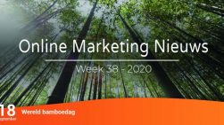 Online marketing nieuws week 38