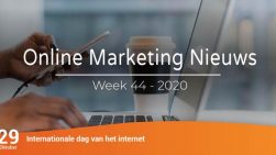 Online marketing nieuws week 44