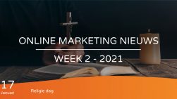 Online marketing nieuws week 2