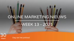 online marketing nieuws week 13