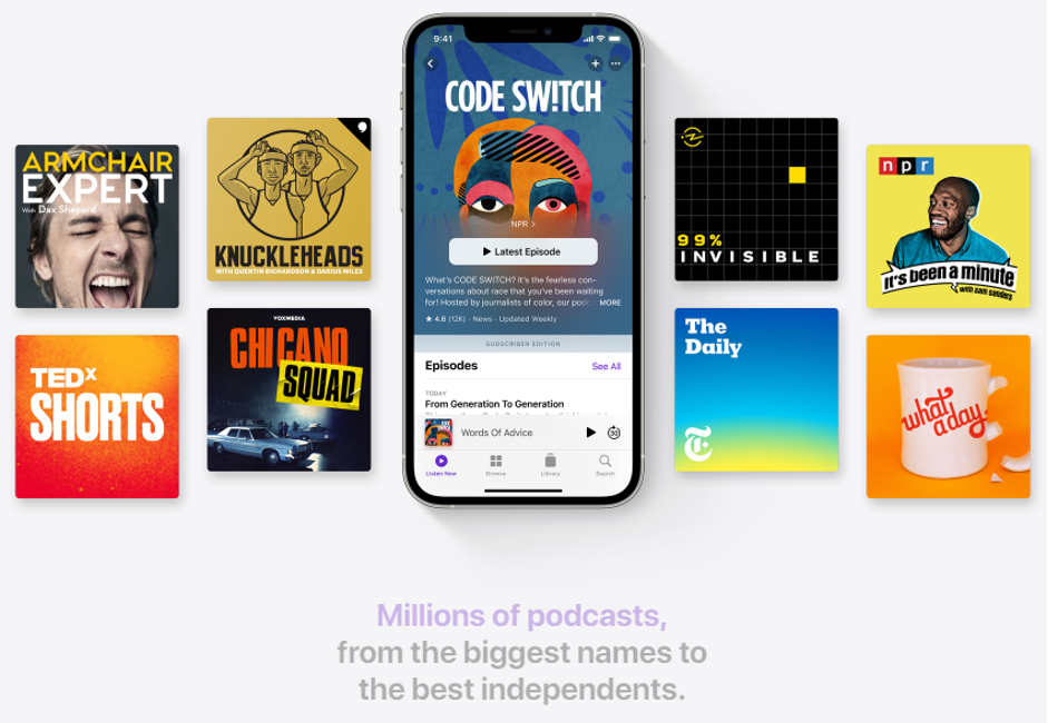 Apple podcast abonnement