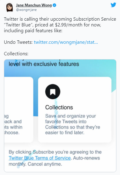 Twitter lanceert Premium abonnement