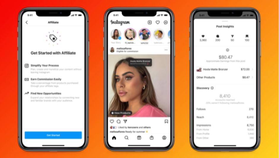Nieuwe Instagram affiliate en shopping features voor creators