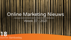 Online Marketing nieuws